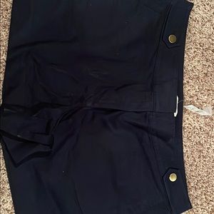 Loft navy shorts